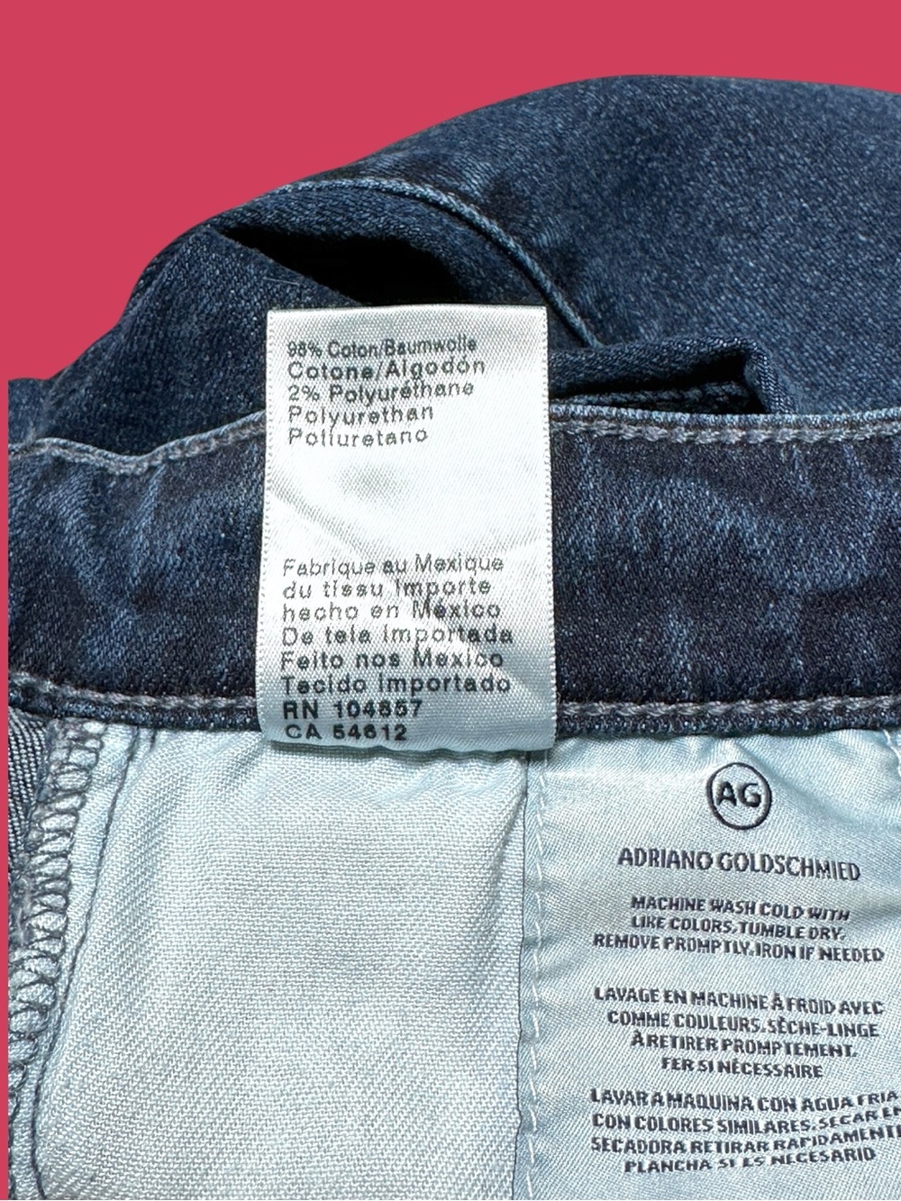 AG The Stevie High-Rise Skinny Ankle Jeans.👖 Size 26R (Run Large) - Picture 14 of 16